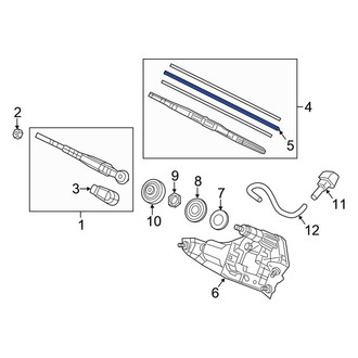 Honda OE - Rear Wiper Blade Refill