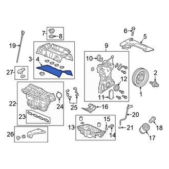 Honda OE - Engine Valve Cover Gasket