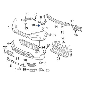 Honda OE - Wheel Arch Molding Grommet
