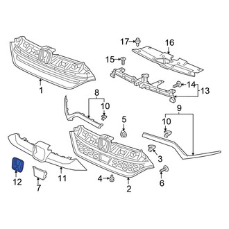 Honda OE - Front Grille Emblem
