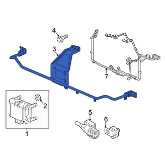 Honda OE - Cruise Control Distance Sensor Bracket