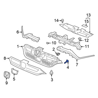 Honda OE - Grille Screw