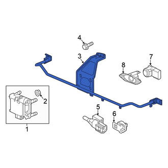 Honda OE - Cruise Control Distance Sensor Bracket