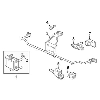 Honda OE - Front Bumper & Grille - Electrical Components