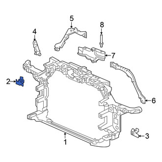 Honda OE - Right Air Bag Impact Sensor Bracket