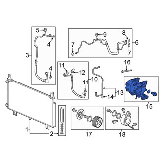 Honda OE - A/C Compressor