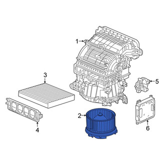 Honda OE - HVAC Blower Motor Assembly