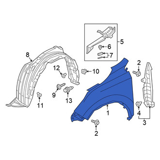 Honda OE - Front Left Fender