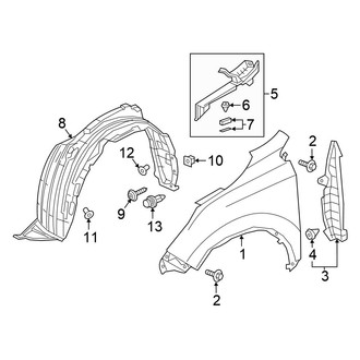 Honda OE - Fender & Components