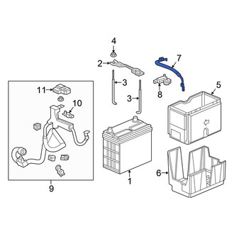 Honda OE - Battery Cable