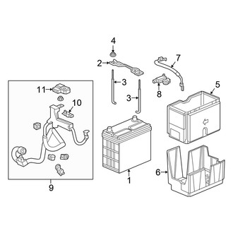 Honda OE - Electrical - Battery