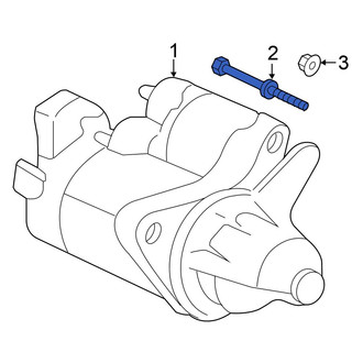 Honda OE - Starter Bolt