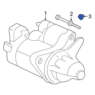 Honda OE - Starter Nut