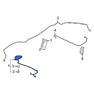 Honda OE - Radio Antenna Assembly