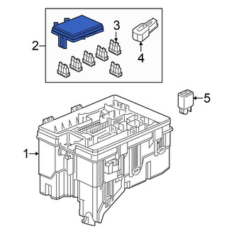 Honda OE - Fuse and Relay Center Cover