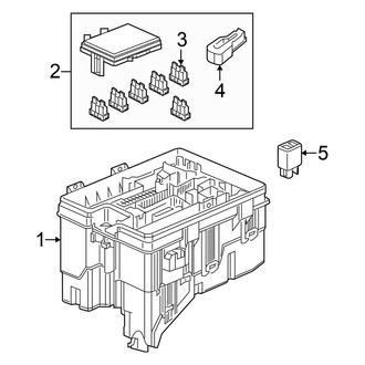 Honda OE - Electrical - Fuse & Relay (Engine Compartment)