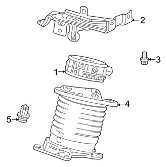 Honda OE - Electrical Components (Vehicle Proximity Notification System), (Hybrid EX / Hybrid EX-L / Hybrid Touring)