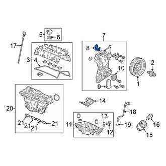 Honda OE - Upper Engine Timing Cover O-Ring