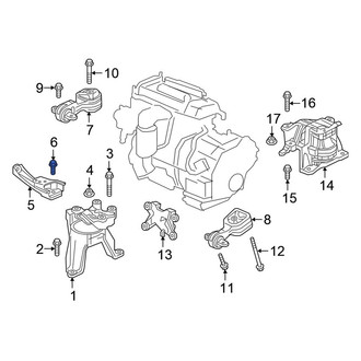 Honda OE - Engine Mount Bolt
