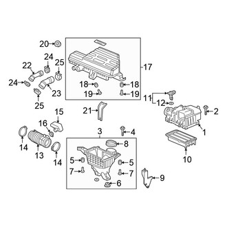Honda OE - Engine / Transaxle - Air Intake (1.5L)