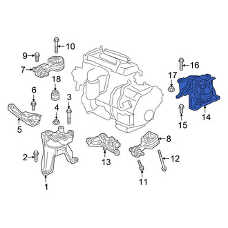Honda OE - Automatic Transmission Mount