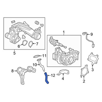 Honda OE - Turbocharger Oil Line