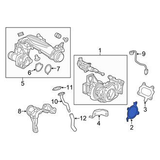Honda OE - Front Turbocharger Gasket