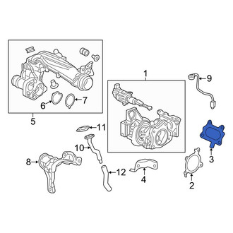 Honda OE - Front Turbocharger Gasket