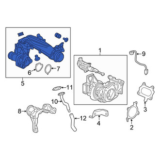 Honda OE - Turbocharger Inlet Hose