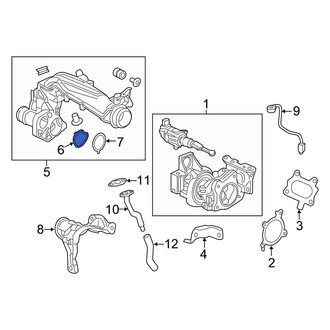 Honda OE - Turbocharger Inlet Hose Gasket
