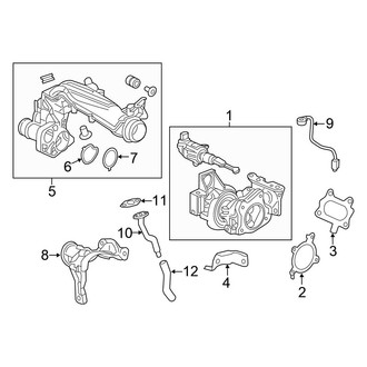 Honda OE - Engine / Transaxle - Turbocharger & Components (1.5L)