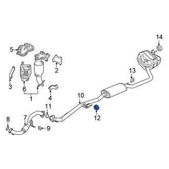 Honda OE - Exhaust System Hanger