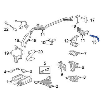 Honda OE - Evaporative Emissions System Lines