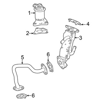 Honda OE - Emission System - EGR System (2.0L)