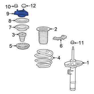 Honda OE - Front Suspension Strut Mount