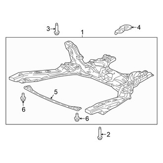 Honda OE - Front Suspension - Suspension Mounting