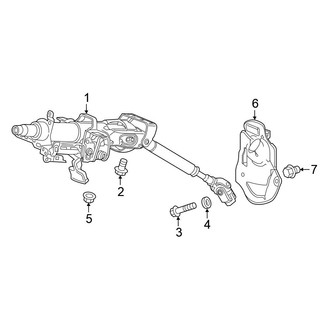 Honda OE - Steering Column Assembly