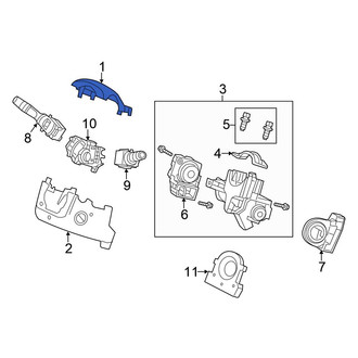 Honda OE - Upper Steering Column Cover
