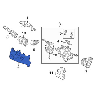 Honda OE - Lower Steering Column Cover