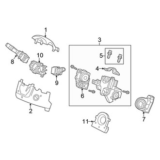 Honda OE - Steering Column - Shroud, Switches & Levers