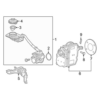 Honda OE - Cowl - Components on Dash Panel