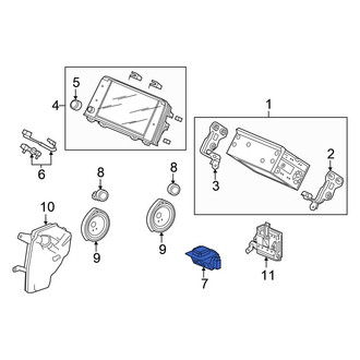 Honda OE - GPS Navigation System Antenna