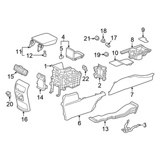 Honda OE - Center Console