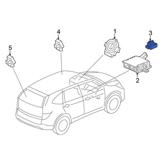 Honda OE - Front Air Bag Impact Sensor