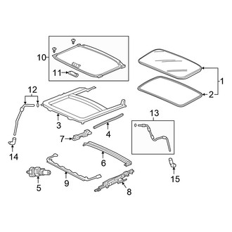 Honda OE - Roof - Sunroof