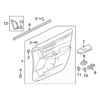 Honda OE - Front Door - Interior Trim