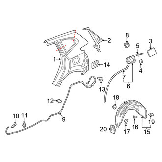 Honda OE - Quarter Panel & Components