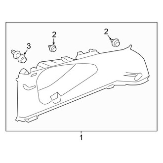Honda OE - Quarter Panel - Interior Trim
