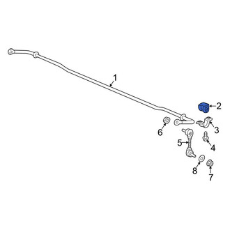 Honda OE - Rear Suspension Stabilizer Bar Bushing
