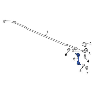 Honda OE - Rear Suspension Stabilizer Bar Link